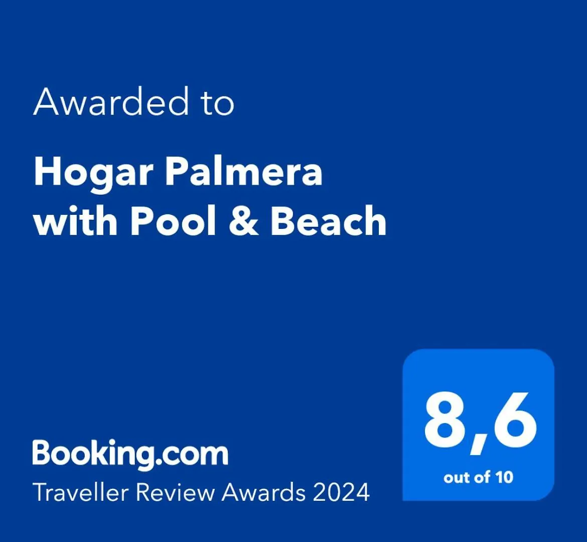 Hogar Palmera With Pool & Beach プラヤ・オンダ アパート